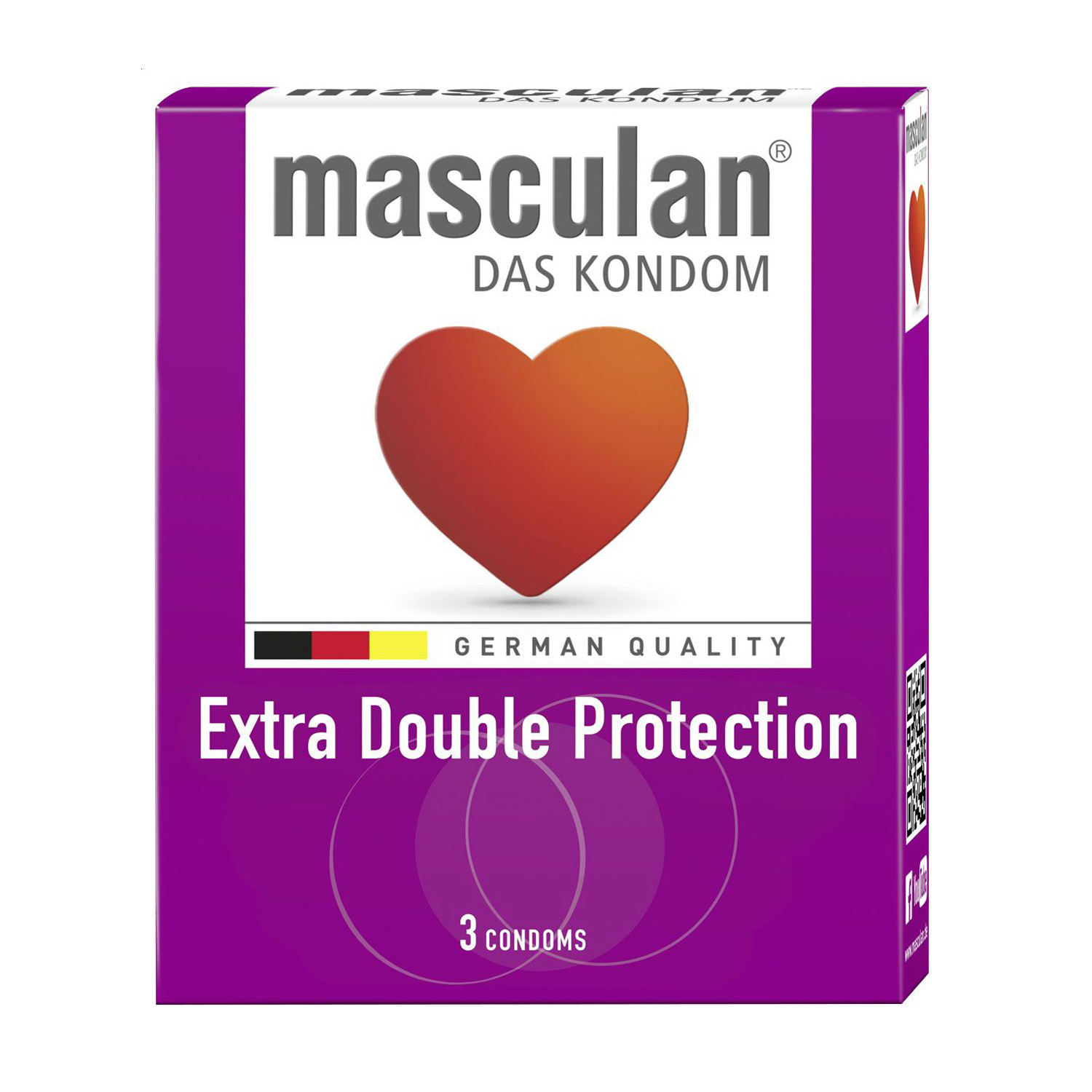 Презервативи Masculan Extra Double Protection, 3 шт