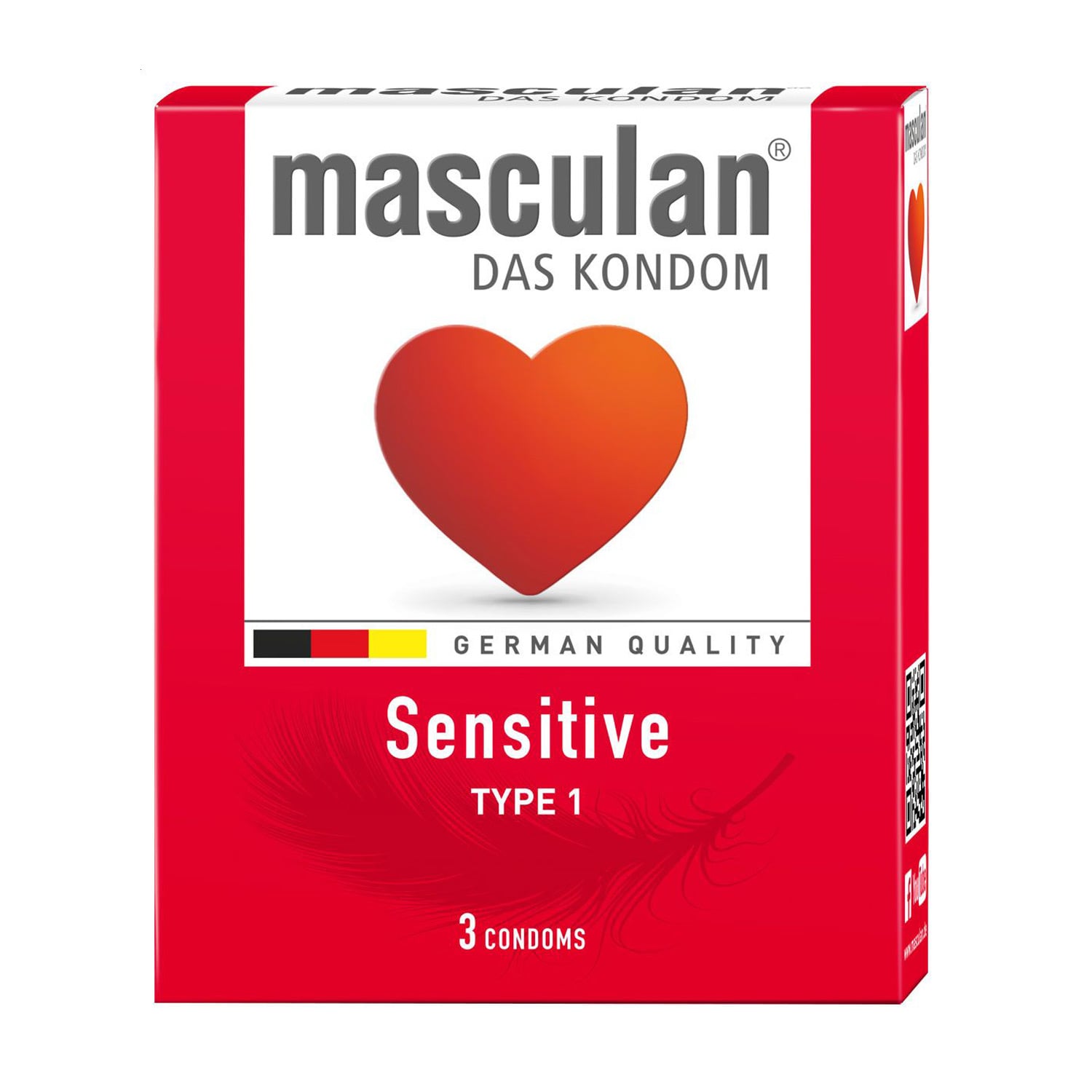 Презервативи Masculan Sensitive, 3 шт